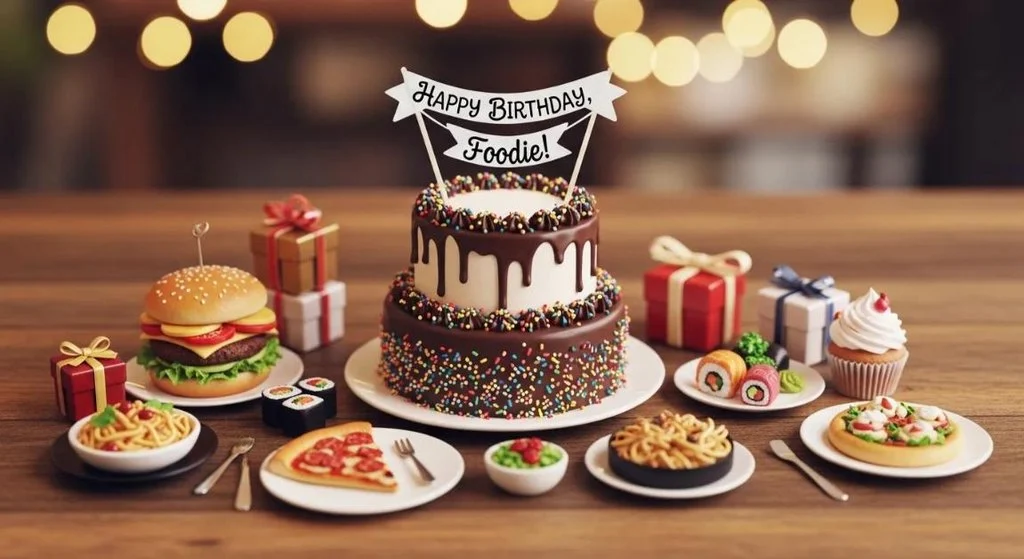 Social Media Birthday Wishes for a Foodie Friend