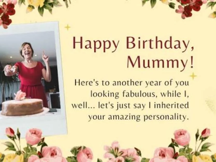 Birthday Wishes for Mummy from Son