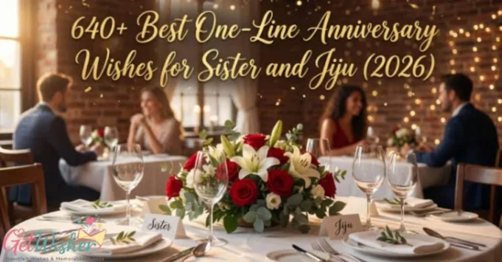 Emotional Anniversary Wishes for Sister and Jiju