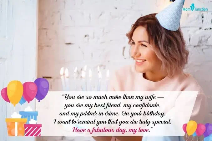 Inspirational Long Distance Birthday Wishes for Wife
