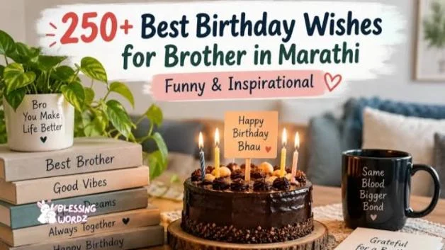 Heartfelt Birthday Wishes for Brother in Marathi