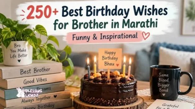 Birthday Wishes for Brother in Marathi for WhatsApp Status