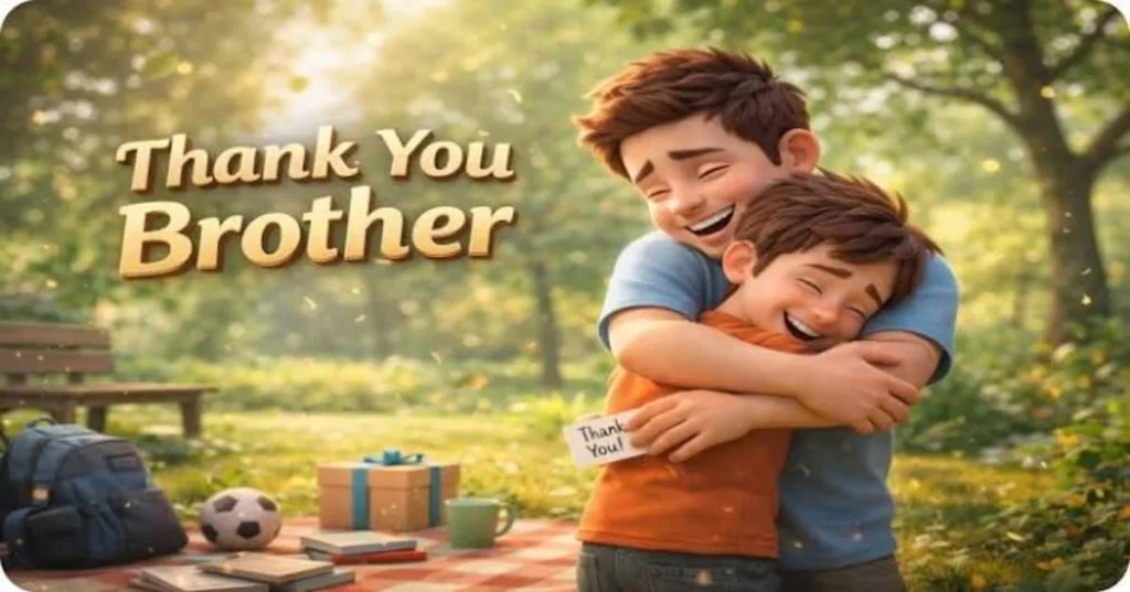 Inspirational Thank You Messages for Your Brother