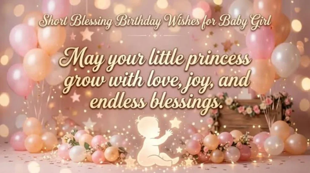 Short Birthday Wishes for Kid Girl