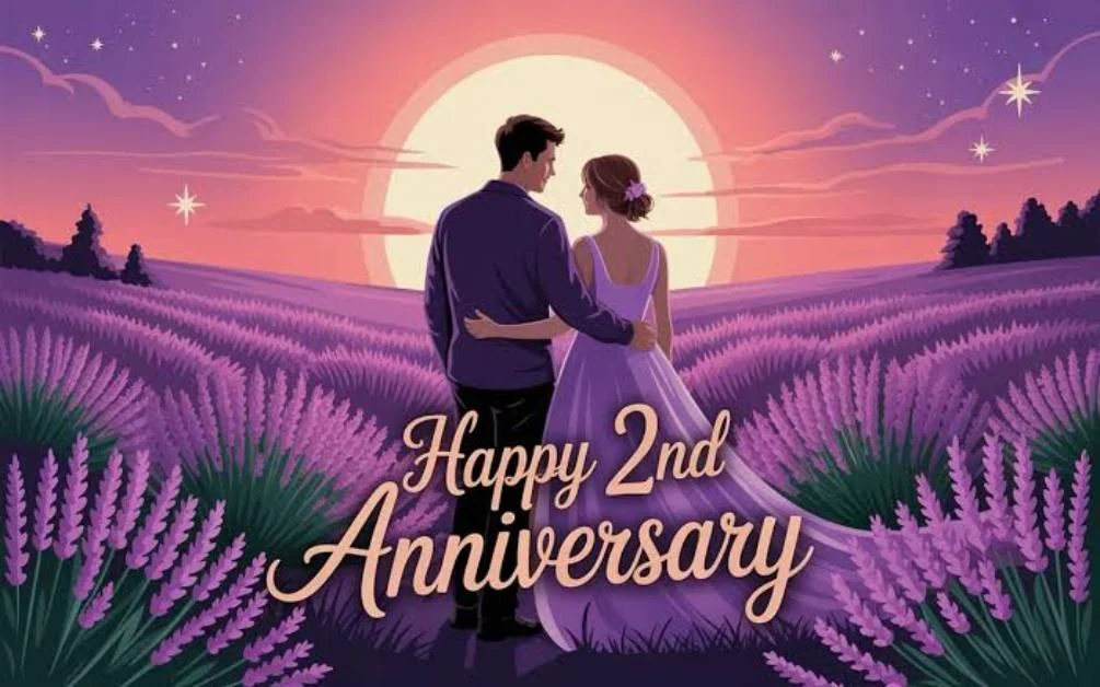 Sweet 2nd Wedding Anniversary Wishes for Husband