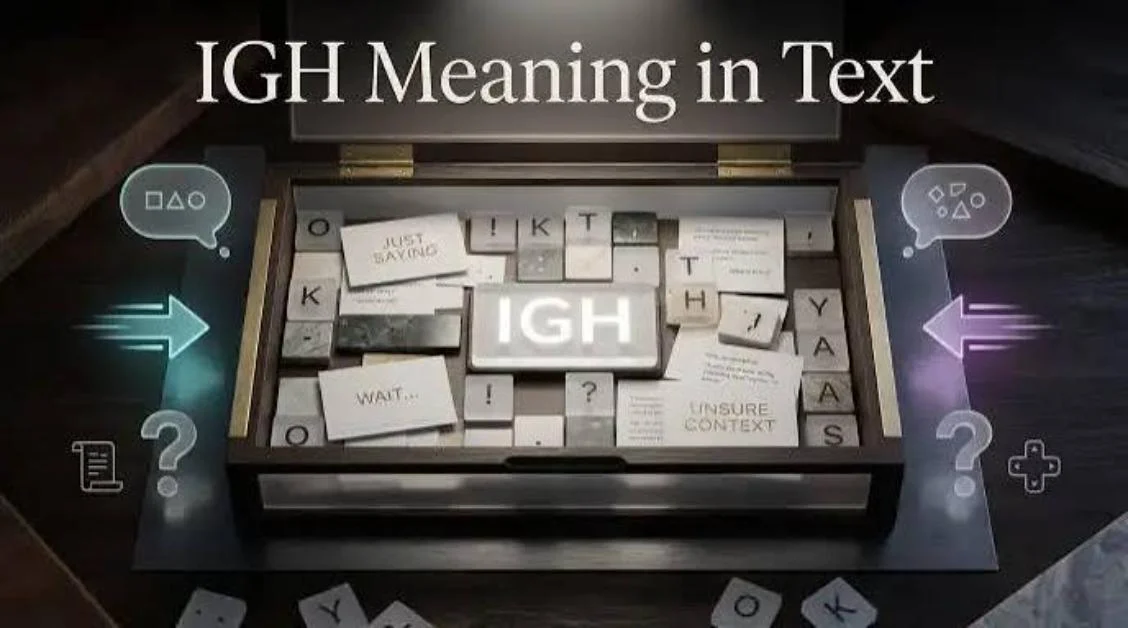 What Does IGH Mean in Text & Chat