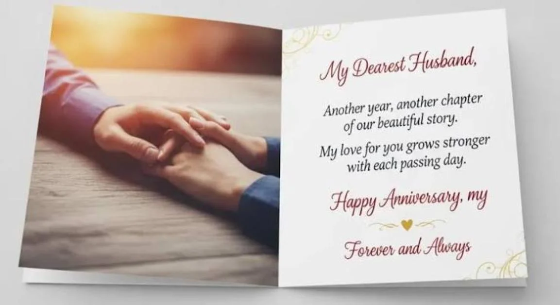 Heart Touching Anniversary Wishes for Husband Funny