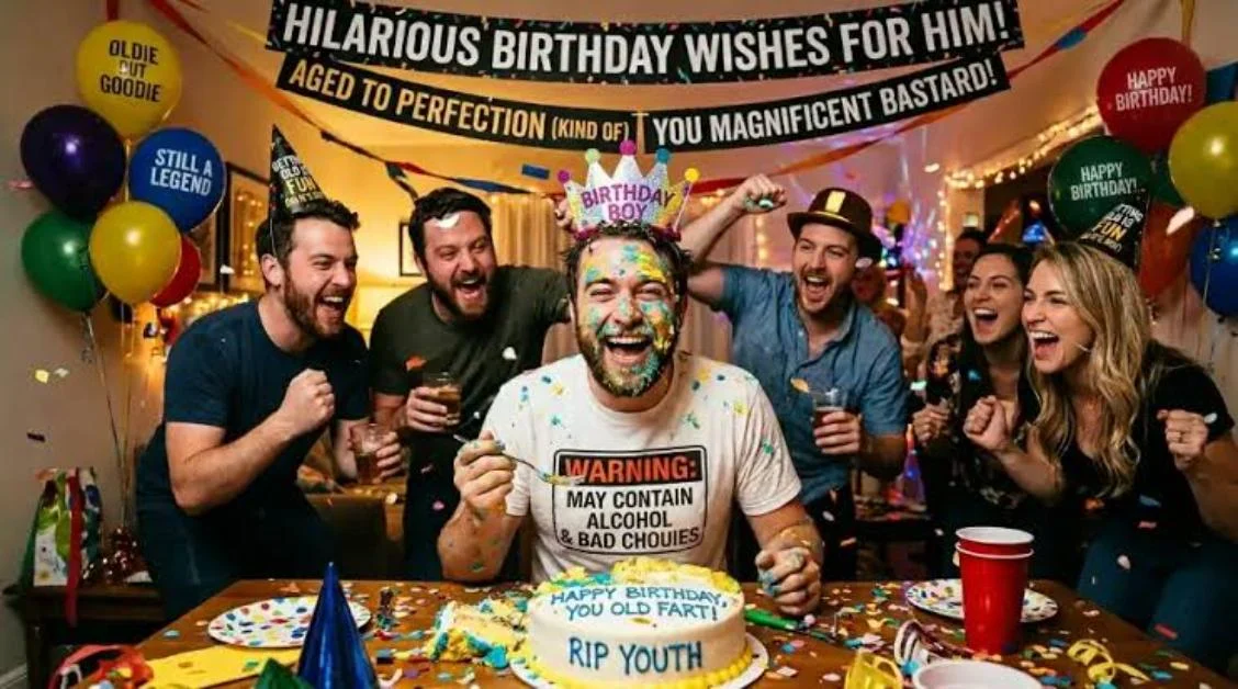 Funny Birthday Wishes for Men