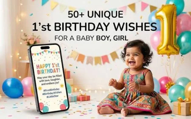 1st Birthday Wishes for Baby Boy from Mother
